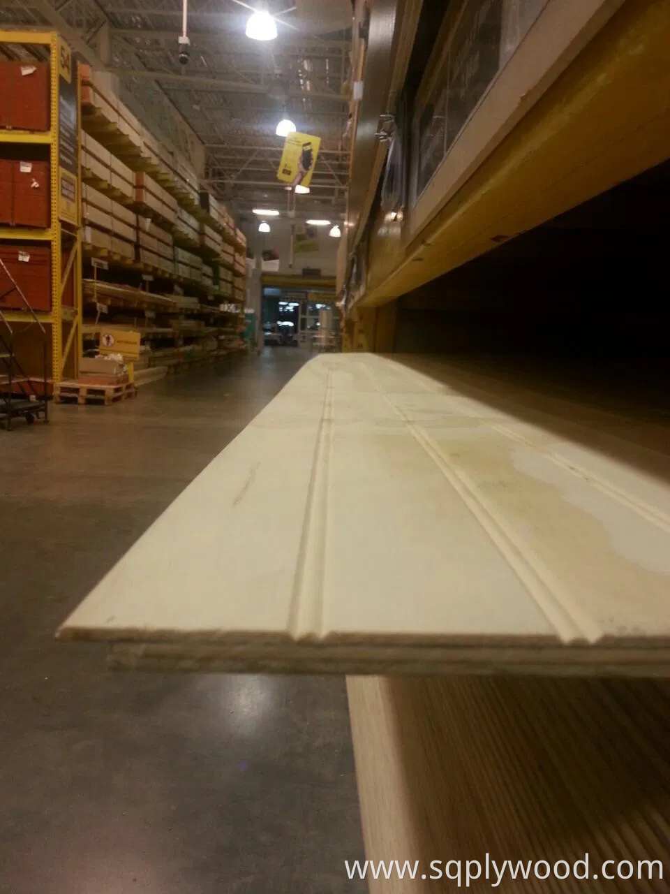 Factory-Groove and Slot White Melamine MDF in 12mm 15mm 18mm